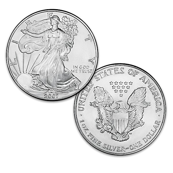 The Last-Ever Original Silver Bullion Eagle Dollar Coin