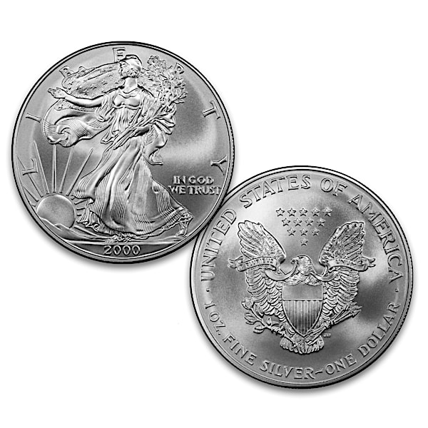The First-Ever 2000 Silver Eagle Dollar From West Point Mint