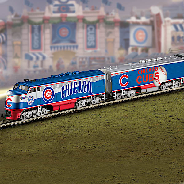 Chicago Cubs Express Major League Baseball Train Collection
