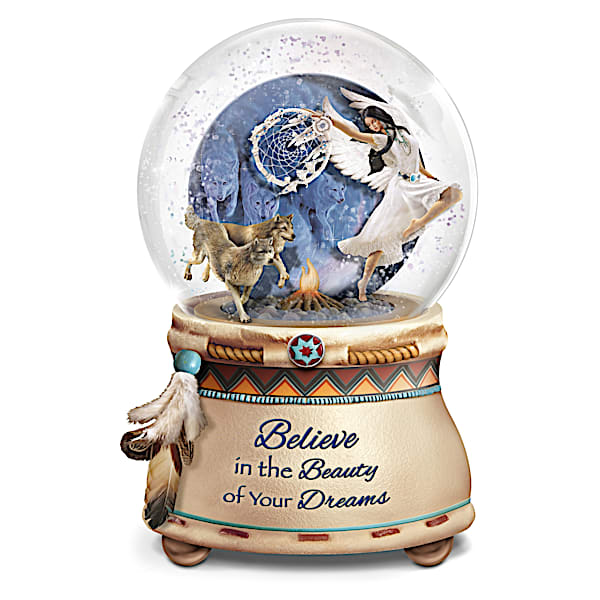 Native American-Inspired Handcrafted Glitter Globe Collection
