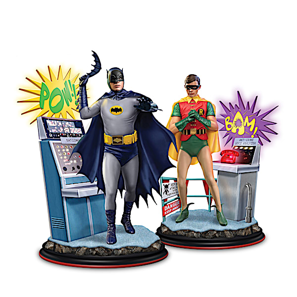 Batman Classic TV Series Illuminated Figurine Collection