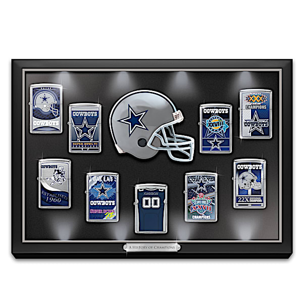 Dallas Cowboys Personalized NFL Zippo Lighter Collection