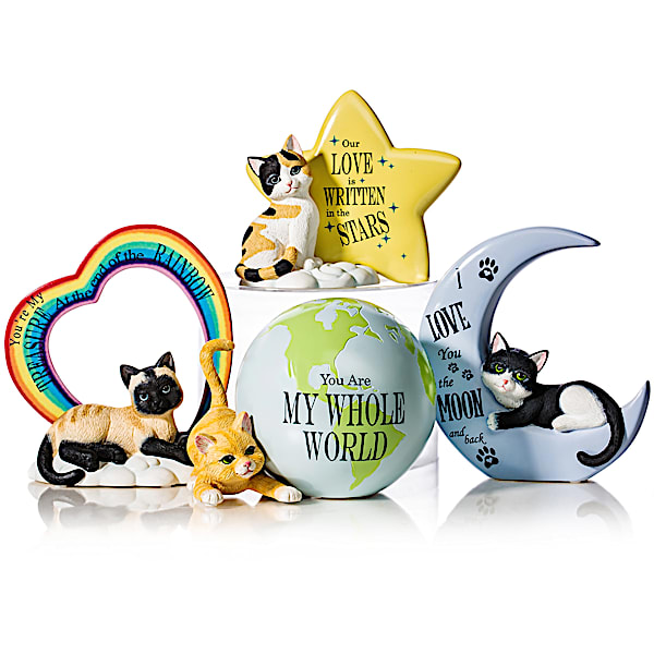 Blake Jensen Our Love Is Out Of This World Cat Figurine Collection