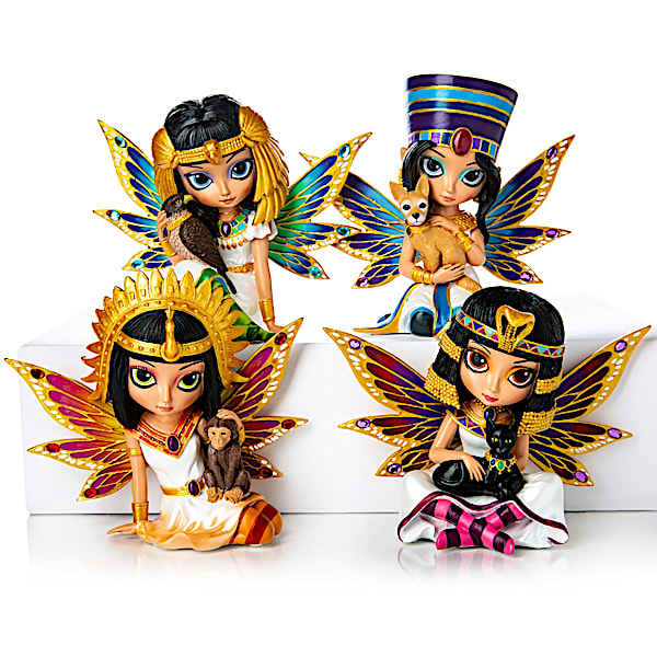 Egyptian Queens Of Love And Grace Fairy Figurine Collection