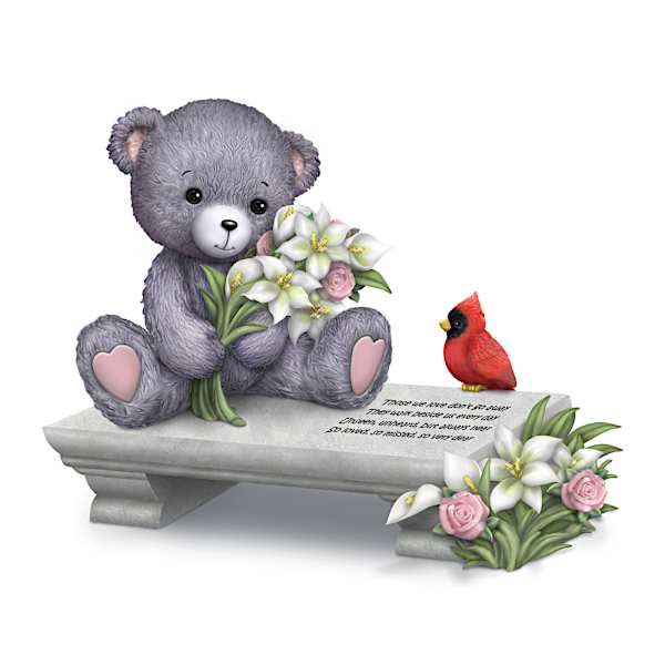 Faithful Fuzzies Forever In My Heart Hand-Painted Figurine Collection