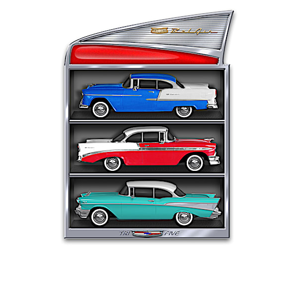 1:24-Scale Tri-Five Chevrolet Bel Air Sculpture Collection