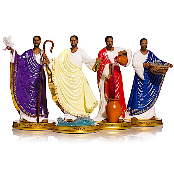 Keith Mallett Miracles Of Jesus Figurine Collection