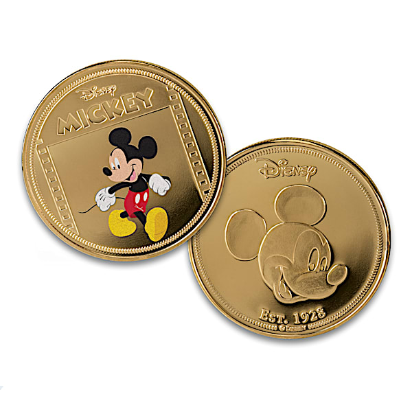Disney Mickey Mouse Proof Collection With Display