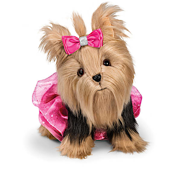 Hold That Pose Plush Yorkie & Accessory Collection