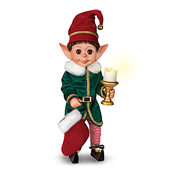 Poseable Christmas Elf Doll Collection