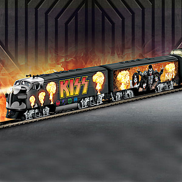 KISS Rock 'N Roll Express Diesel Train Collection