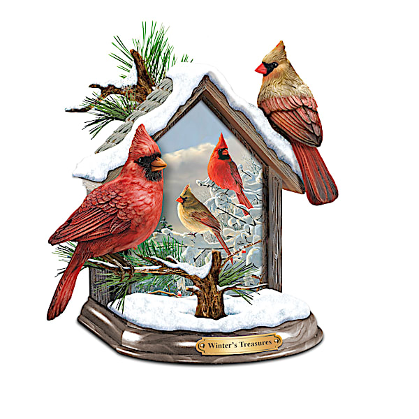 Hautman Brothers Illuminated Songbird Sculpture Collection