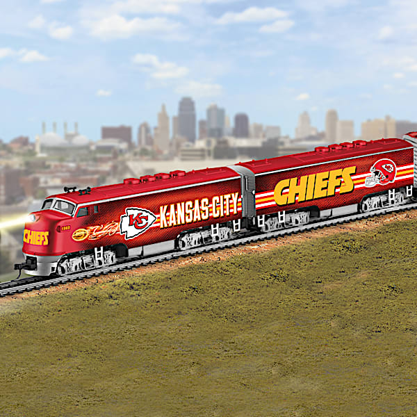 Chiefs Train Collection With Super Bowl LVIII Champions Car