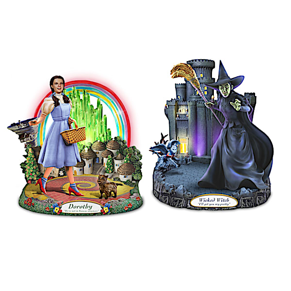 THE WIZARD OF OZ Illuminated Musical Sculpture Collection