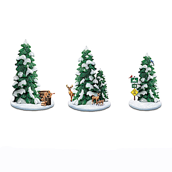 Seasonal Splendor Sculpted Tree Accessory Collection