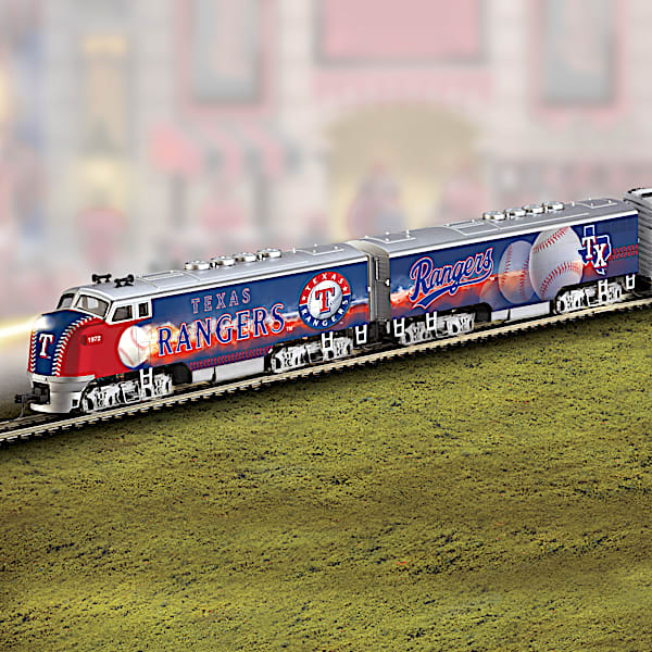Texas Rangers MLB Express Electric Train Collection