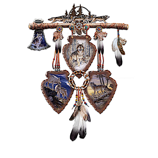 Native American-Inspired Wall Decor Collection: Spirits Of The Pack