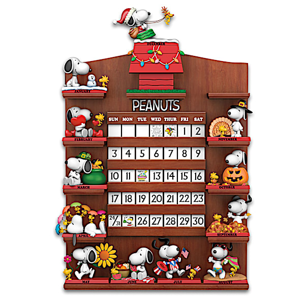 PEANUTS Snoopy Through The Seasons Perpetual Calendar Collection