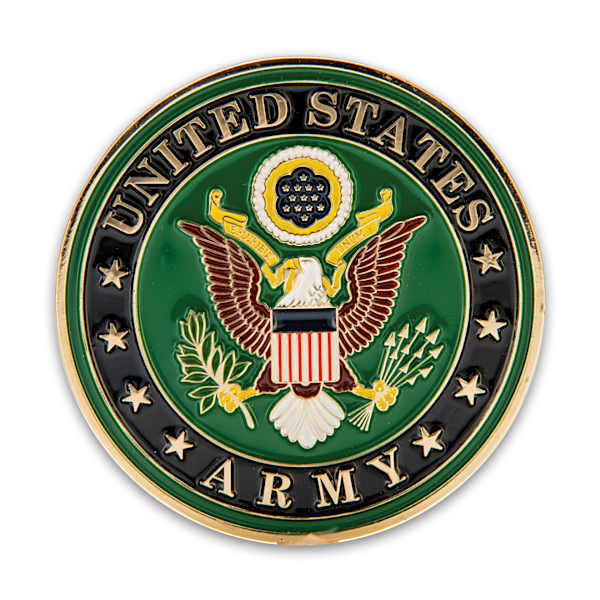 The U.S. Army Core Values Hand-Enameled Challenge Coin Collection