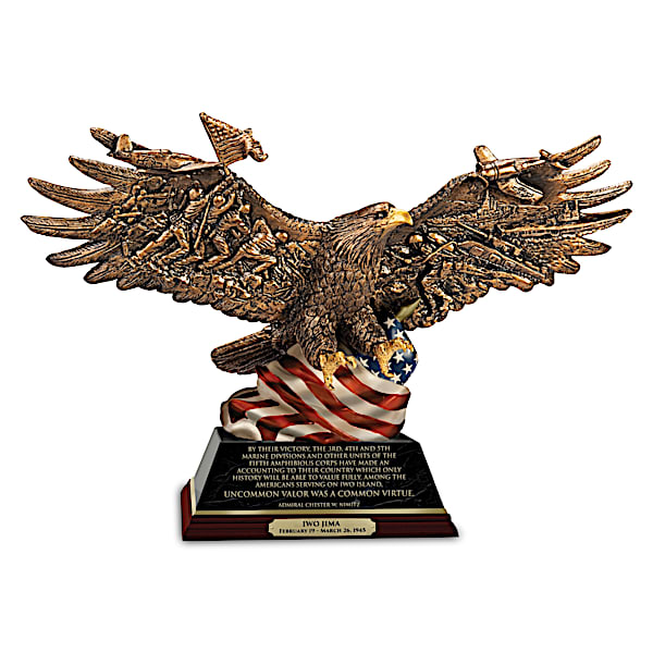 World War II 75th Anniversary Cold-Cast Bronze Sculptures