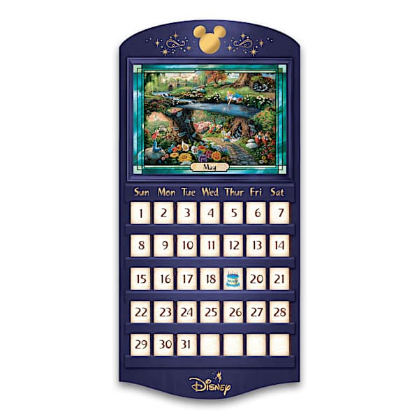 Disney Perpetual Calendar Collection With Thomas Kinkade Art