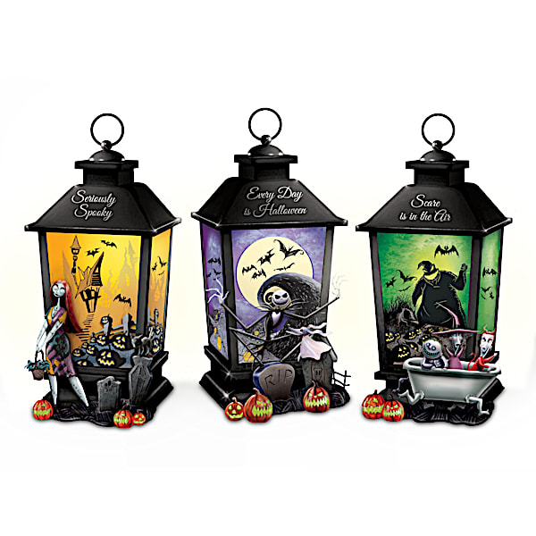 The Nightmare Before Christmas Sculpted Lantern Collection