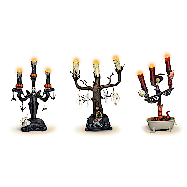 The Nightmare Before Christmas Flameless Candelabras