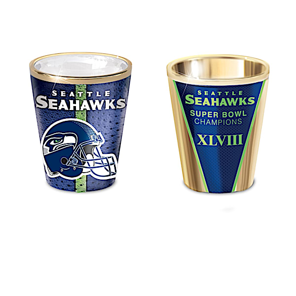 NFL Seattle Seahawks Shot Glass Collection