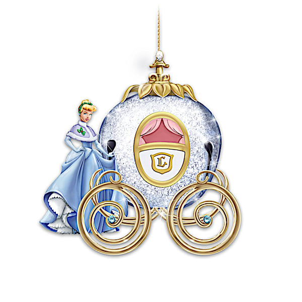 Disney Jingle Bell Fun Glitter Bell Ornament Collection