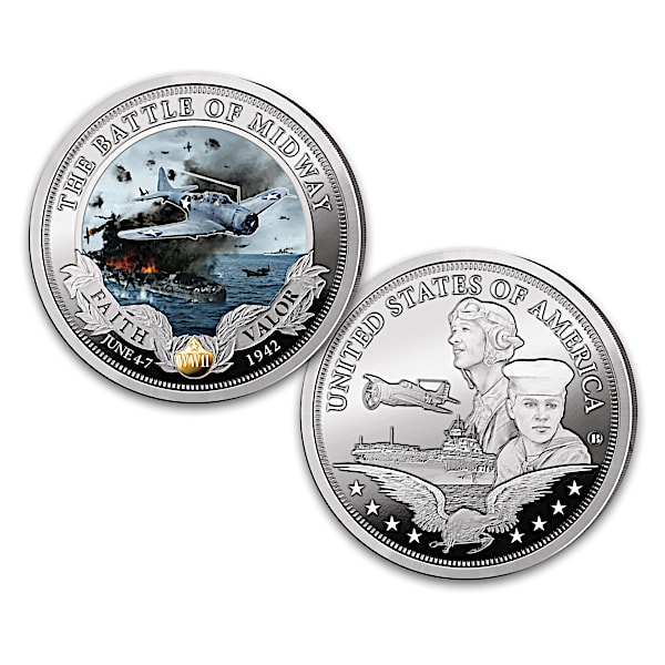 The 80th Anniversary Battle Of Midway Proof Coin Collection