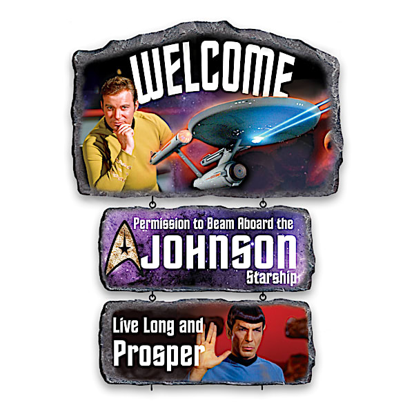 STAR TREK Personalized Welcome Sign Collection