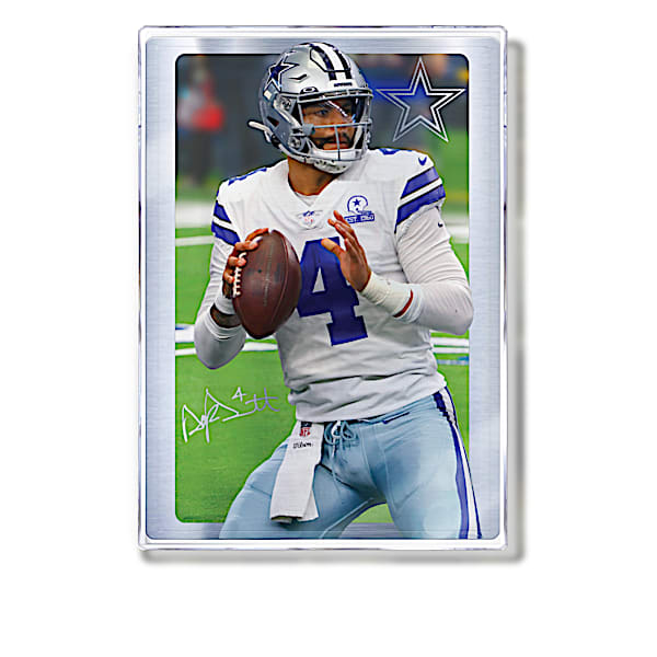 Dallas Cowboys NFL Full-Color Metal Art Print Wall Decor Collection