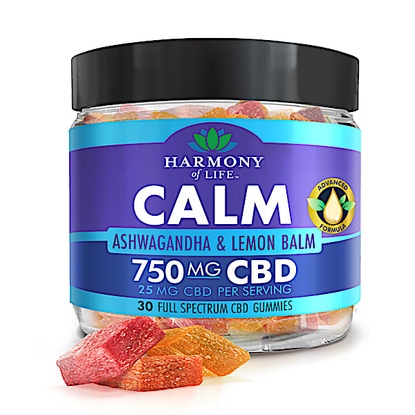 Harmony Of Life Calming Full Spectrum CBD Gummies