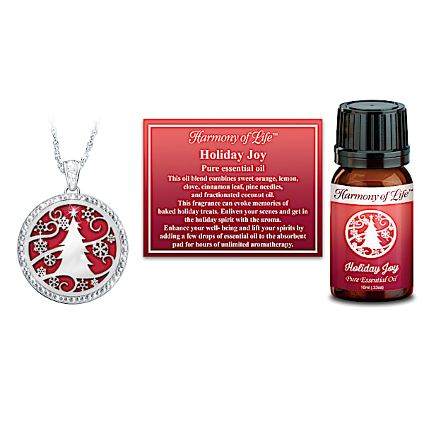 Seasonal Essential Oil And Pendant Necklace Collection