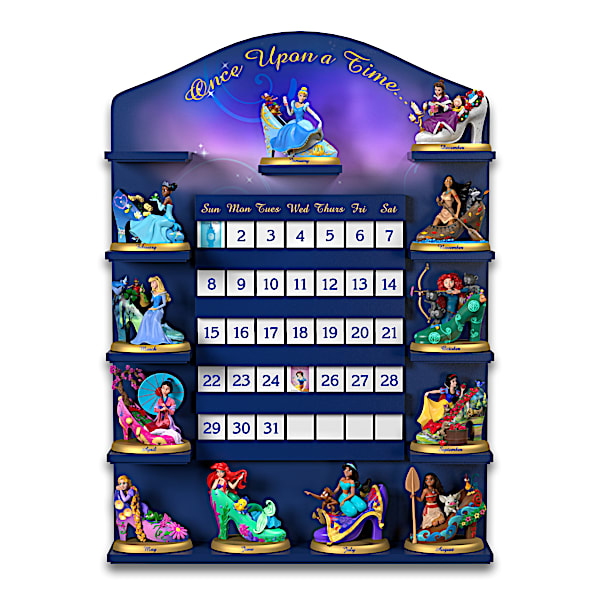 Disney Princess Perpetual Calendar With Custom Display