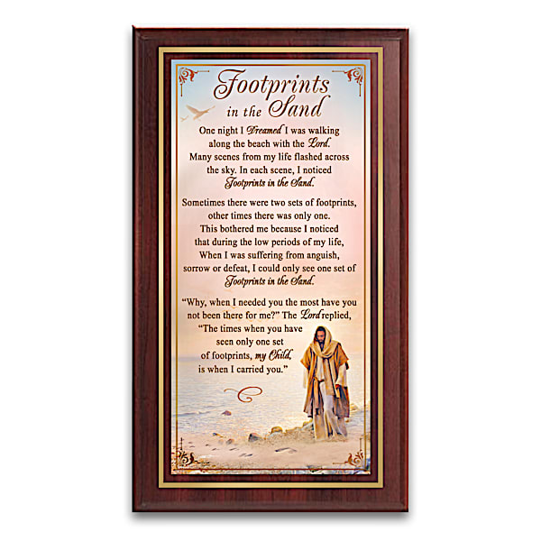 Greg Olsen Inspirational Christian Wall Plaque Collection