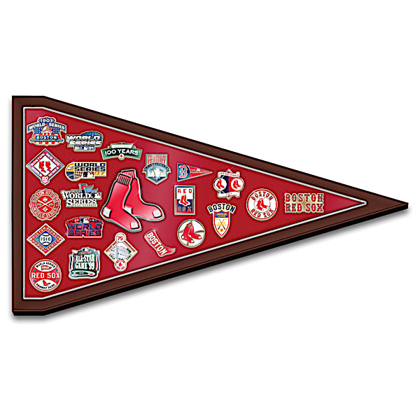 Boston Red Sox MLB Hand-Enameled Pin Collection