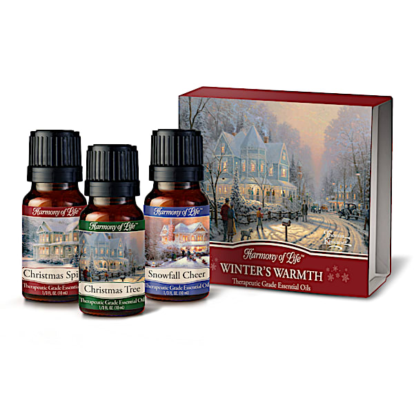 Thomas Kinkade Scents Of The Seasons Essential Oils