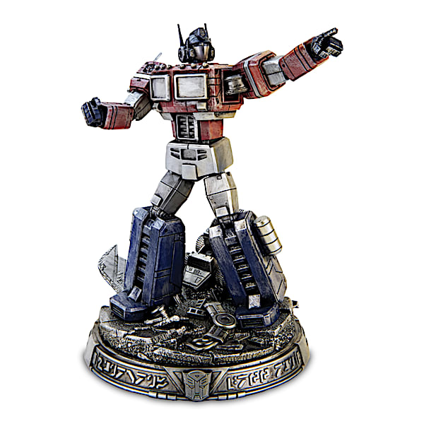 Transformers Cold-Cast Metal Sculpture Collection