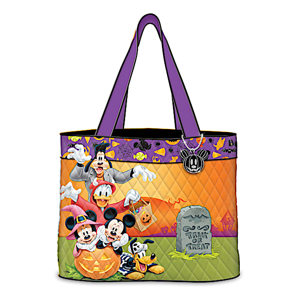 Disney Mickey Mouse Seasonal Quilted Tote Bag Collection