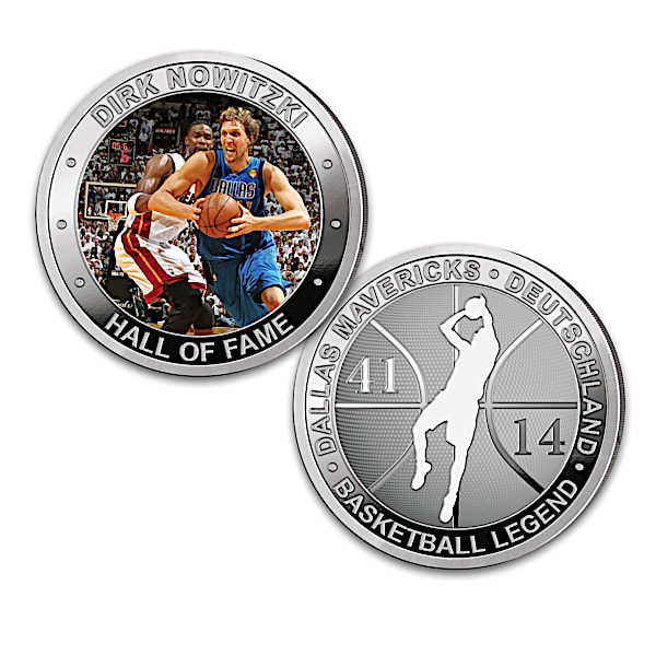 Dirk Nowitzki Legacy Coin Collection And Display