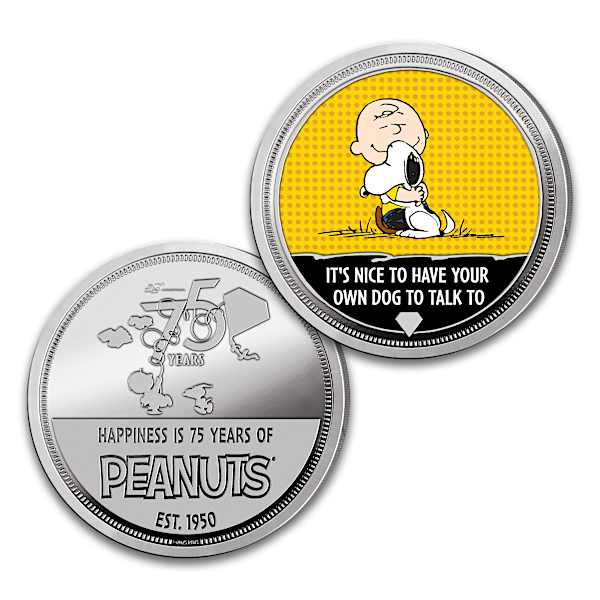 PEANUTS 75th Anniversary Silver-Plated Proof Collection