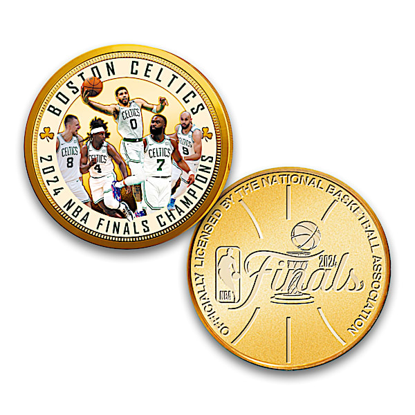 Boston Celtics 2024 NBA Champions Commemorative Coins