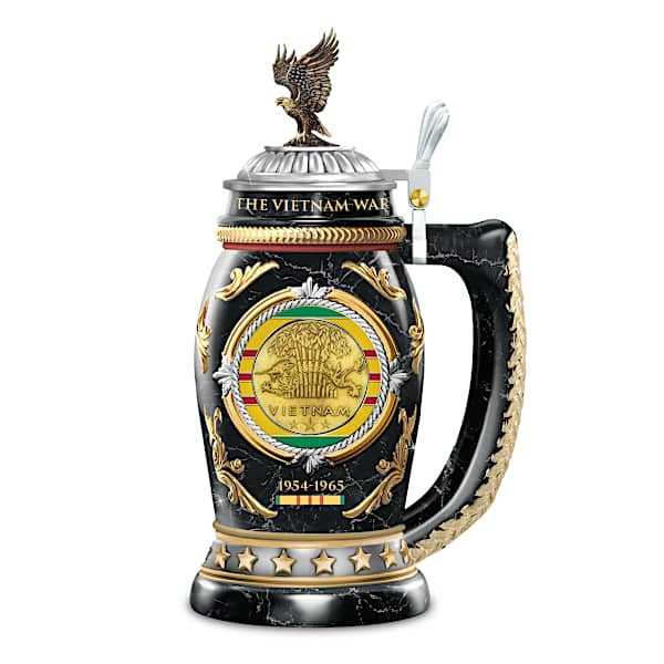 Vietnam War Tribute Porcelain Stein Collection