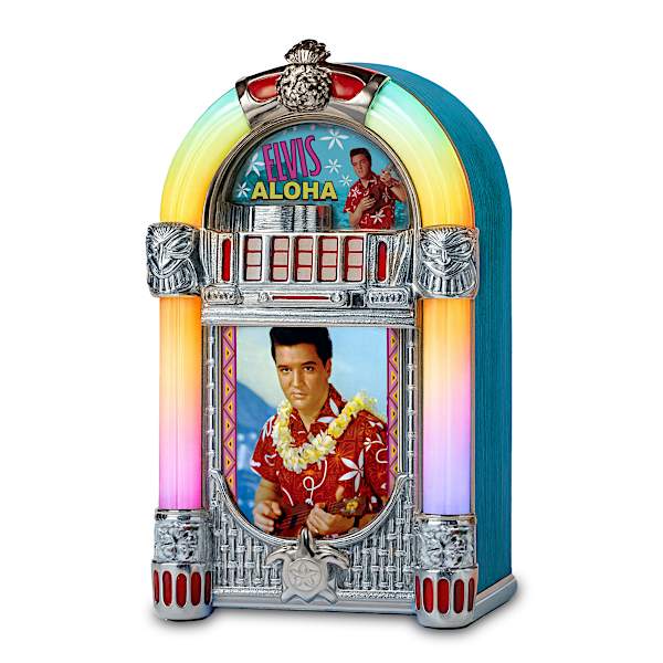 Elvis Presley Jukebox Sculptures With Lights And Music