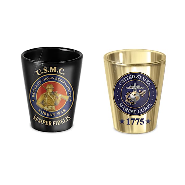 History Of The USMC Shot Glass Collection