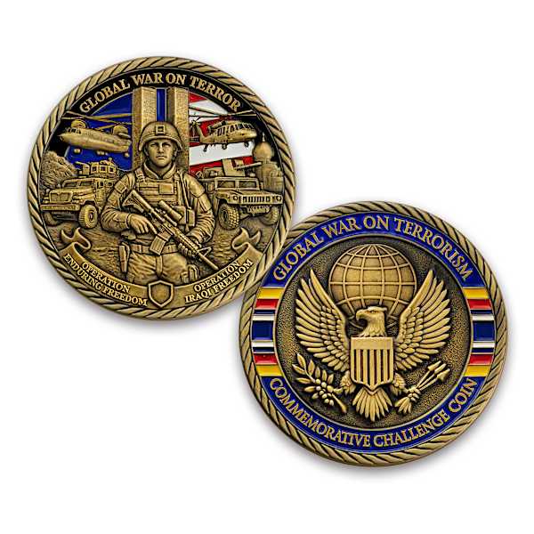 Global War On Terrorism Challenge Coin Collection