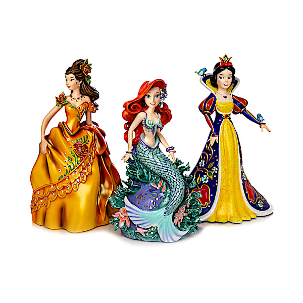 Disney Glamorous Jewels Figurine Collection By Bob Mackie