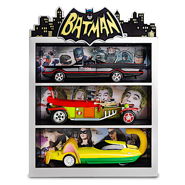 BATMAN Classic TV Series 1:24-Scale Car Sculpture Collection