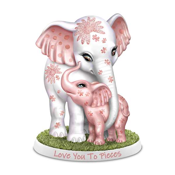 Blake Jensen Autism Awareness Elephant Figurine Collection